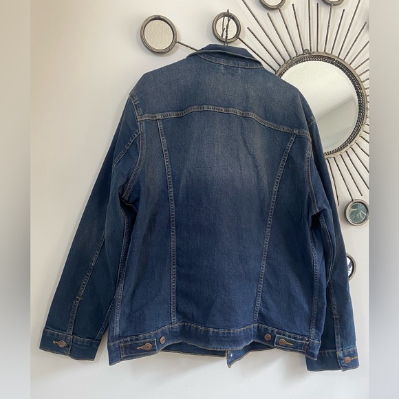 *NWOT* Signature Levi’s Gold Men’s Large Denim Jacket - Picture 4 of 7